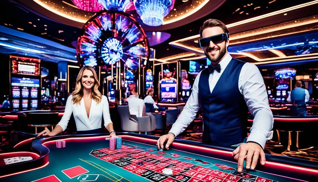 Baccarat virtual reality