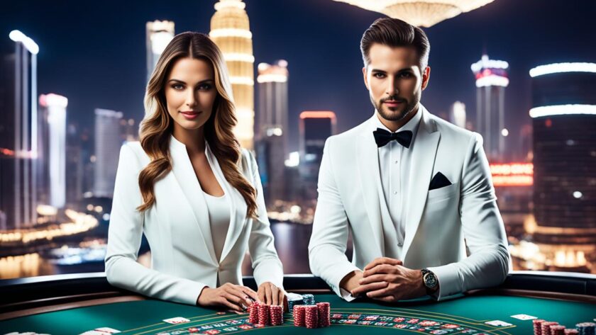 Live baccarat