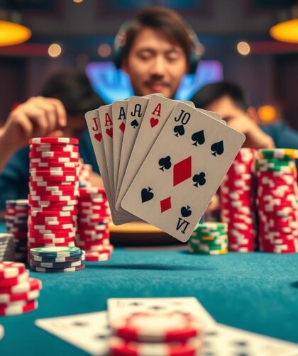 Tips menang poker online