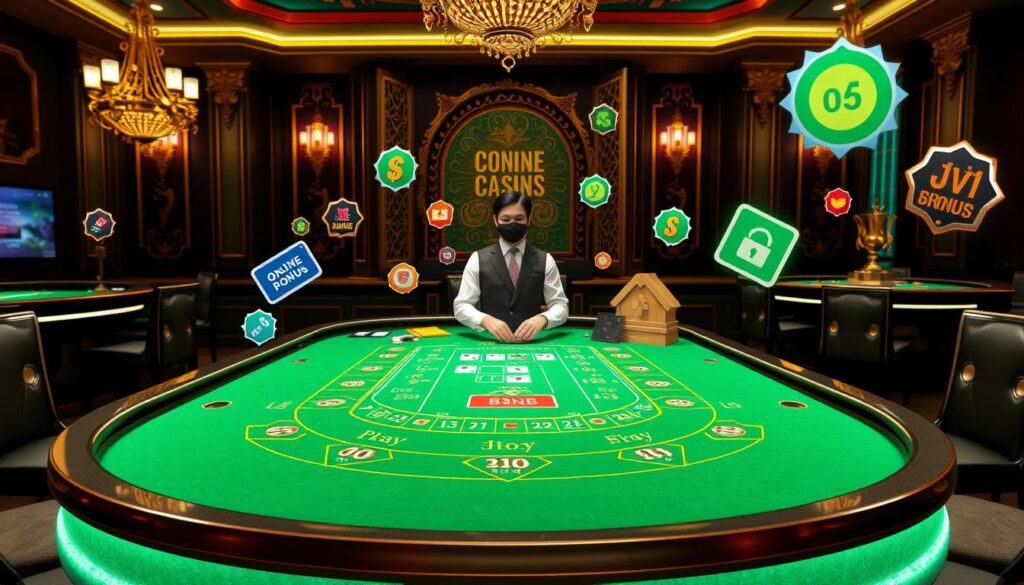 Bonus baccarat online