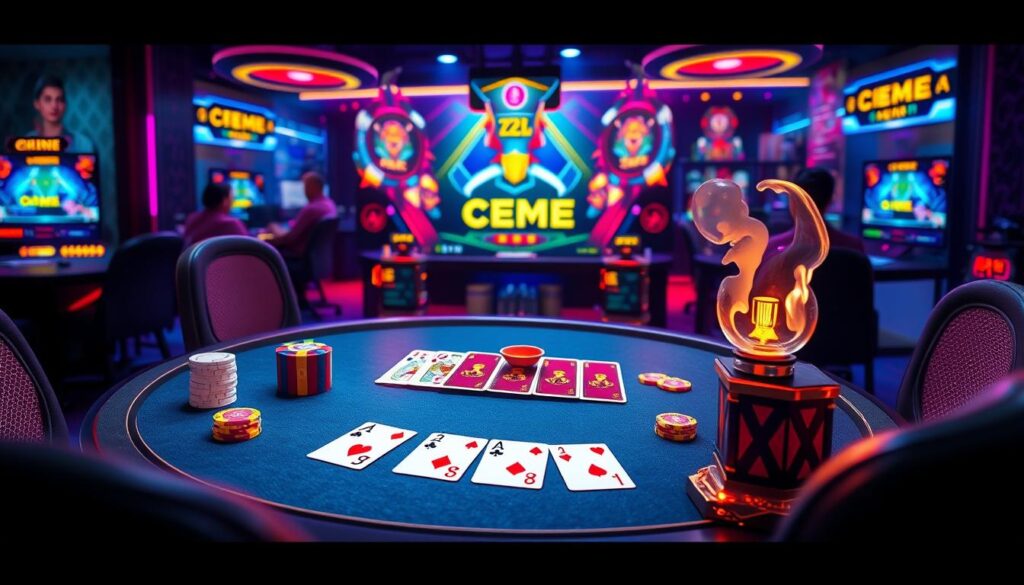 Panduan bermain ceme online