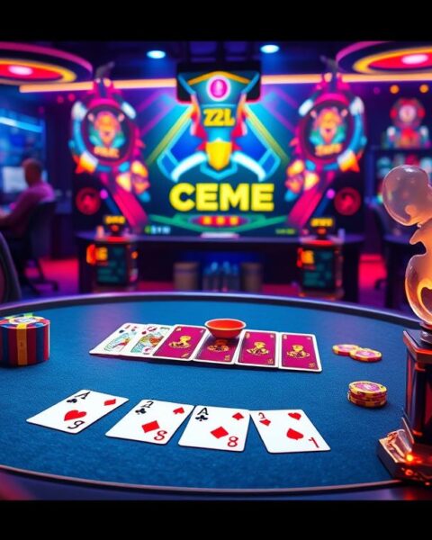 Panduan bermain ceme online