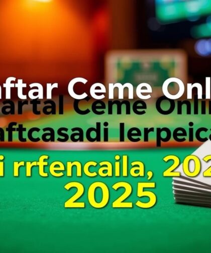 Ceme Online Terpercaya